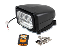 Купить Прожектор с дистанционным управлением; черный корпус; светодиодный; брелок; модель 150 арт. SL15071CB12VSD