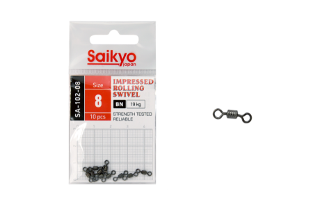 Купить Вертлюг Saikyo SA-102-08 - 10 шт арт. SA-102-08