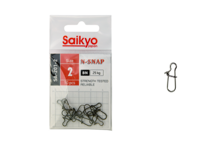 Купить Застежка Saikyo SA-201-2 - 10 шт арт. SA-201-2
