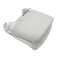 Купить Сиденье пластмассовое складное с подложкой All Weather High Back Seat, белое арт. 75140W