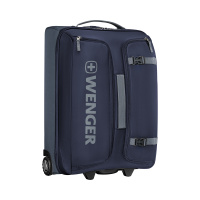 Купить Сумка на колесах WENGER, синяя, полиэстер, 23x38x54 см, 53 л арт. 610174