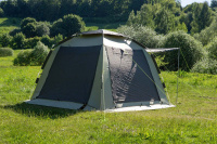 Купить Шатёр автомат Fortuna 300 Solar Control Premium, цвет: light tan / wood, World of Maverick арт. M-KM-006