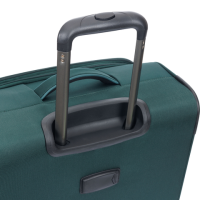 Купить Чемодан Torber Seyd, тёмно-зелёный, нейлон 600D, 43,5х19х68 см, 56 л арт. T2021M-Green