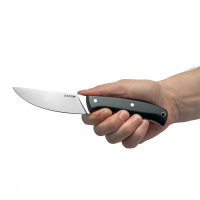 Купить Нож с фиксированным лезвием Vostron Onega сталь VG10 с черными ножнами из кайдекса VSOV10-K арт. VSOV10-K