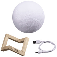 Купить Лампа настольная Bresser National Geographic «3D Луна», 15 см арт. 74627