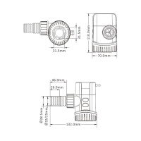 Купить Насос осушительный автоматический 800GPH 13B Series 12В (датчик времени) арт. SFBP1-G800-13B