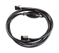 Купить Шланг топливный d7/D12.5 мм с грушей и топливными переходниками Yamaha (упаковка из 20 шт.) арт. 6Y12430651shlang_EC_pkg_20