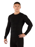 Купить Футболка мужская Vivek / дл. рукав / комбинир 290/  черный / XXL, VIVEK9090XXL арт. VIVEK9090XXL