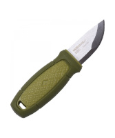 Купить Нож Morakniv Eldris, нерж. сталь, цвет зеленый, ножны, шнурок, огниво арт. 13521