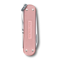 Купить Нож-брелок VICTORINOX Classic SD Alox Colors "Cotton Candy", 58 мм, 5 функций, светло-розовый арт. 0.6221.252G