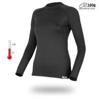 Купить Футболка  женская Atila/ дл. рукав/ шерсть 160/ черный/ S, Atila9090S арт. Atila9090S