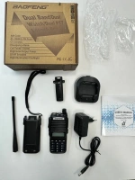 Купить Baofeng UV-82 (Black) 8 Вт Портативная радиостанция VHF/UHF (136-174 МГц; 400-520 МГц) зарядка Type-C арт. UV-828WType-C
