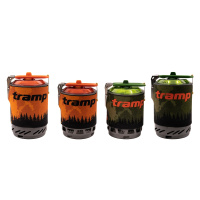 Купить Система для приготовления пищи Tramp 1л. (оранжевый) арт. TRG-115