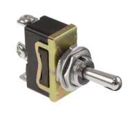 Купить Тумблер трехпозиционный (ON)-OFF-ON 12 В/15А 3P (упаковка из 10 шт.) арт. T1327M1_pkg_10