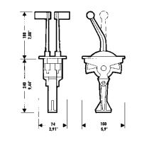 Купить Контроллер горизонтального крепления арт. B46
