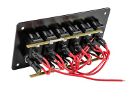 Купить Панель бортового питания 6 переключателей; индикация; предохранители арт. 10147-BK