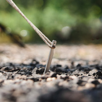 Купить Колышки Naturehike CNK2300ZP016  алюминиевый Vобразный (8 шт.)серебряный,6976023925030 арт. 6976023925030