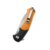 Купить Нож Bestech Penguin сталь D2, рукоять G10 черно-оранжевая арт. BG32C