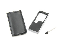 Купить Лупа 7007 (92мм х 40мм х7 мм, 3х/8х, с LED подсветкой) арт. 22679