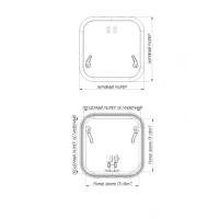 Купить Люк палубный распашной Альбатрос 522х392 арт. 030831T