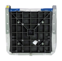 Купить Кресло мягкое складное Classic, обивка винил, цвет серый/синий, Marine Rocket арт. 75102GB-MR