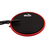 Купить Tramp Тарелка силиконовая с пластиковым дном 1070 мл, TRC-124, терракотовый арт. TRC-124