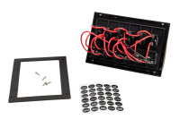 Купить Панель бортового питания 6 переключателей, индикация, автоматы арт. 10016-BK