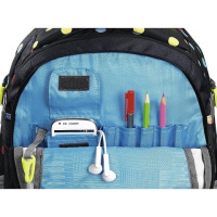 Купить Рюкзак Coocazoo Rayday Magic Polka Colorful, черный круги арт. 139271