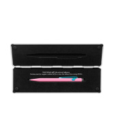 Купить Caran d’Ache Office 849 Claim your style 2 - Hibiscus Pink, шариковая ручка, M, подарочная коробка арт. 849.536