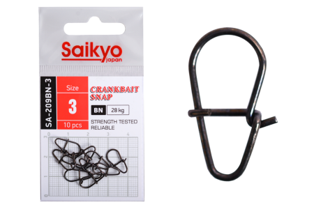 Купить Застежка Saikyo SA-209BN-3 - 10 шт (28кг) арт. SA-209BN-3