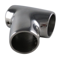 Купить Тройник леера 1" (25 мм), 60 град арт. 66193_Kof