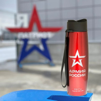 Купить Термокружка АРМИЯ РОССИИ by THERMOS 0.5L (цвет красный) арт. 646699 красная
