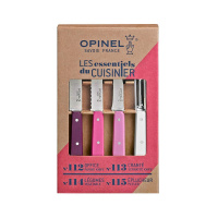 Купить Набор ножей Opinel Les Essentiels Primarosa, нержавеющая сталь, (4 шт./уп.), 001736 арт. 001736