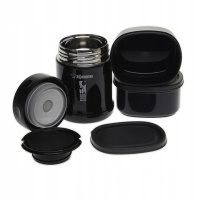 Купить Термос для еды Zojirushi SW-EZE (0,35 литра), черный с чехлом арт. SW-EZE35-BA