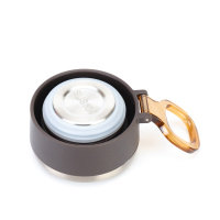 Купить Термокружка Stinger, 0,42 л, сталь/пластик, золотой глянцевый, 7,5 х 6,9 х 22,2 см арт. HW-420-32-467