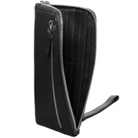 Купить Мультипортмоне Piquadro Modus, черное, 22,5x11,5x1,5 см арт. AC2648MO/N