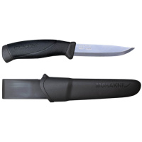 Купить Нож Morakniv Companion Anthracite, нержавеющая сталь, черный арт. 13165