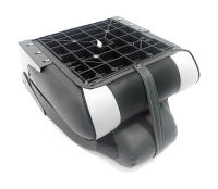 Купить Кресло складное мягкое Premium Designer High Back Seat, серый/чёрный арт. 75157GCB