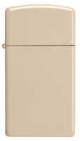 Купить Зажигалка ZIPPO Slim® с покрытием Flat Sand, латунь/сталь, бежевая, матовая, 29x10x60 мм арт. 49528