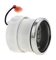 Купить Индикатор включения ходовых огней; черный циферблат; нержавеющий ободок; д. 52 мм арт. JMV00304_KY99304