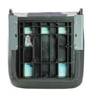 Купить Кресло складное мягкое SPORT с высокой спинкой; серый/темно-серый арт. 1040543