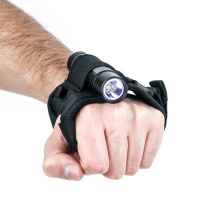 Купить Крепление на руку для дайвинговых фонарей, черный маленький, SHolster арт. SHolster