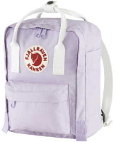 Купить Рюкзак Fjallraven Kanken Mini, лавандовый/белый, 20х13х29 см, 7 л арт. F23561-457-106