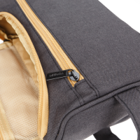 Купить Несессер Torber, чёрно-бордовый, 24х16х9 см арт. T055-BEI