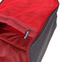 Купить Несессер Torber, чёрно-бордовый, 27х22х11 см арт. T010-BRD