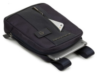 Купить Сумка Piquadro Brief, черная, 22,5x17x5 см арт. CA3084BR/N