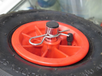 Купить Колеса транцевые для надувных лодок нерж., 260 мм (упаковка из 3 шт.) арт. 03023_pkg_3