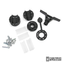 Купить Утка (Кнехт) швартовая с замком быстросъемным и хомутом на леер арт. 020252T