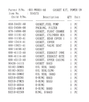 Купить Ремкомплект прокладок блока Yamaha 80-90 арт. 6H1W0001A000