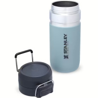 Купить Термобутылка Stanley GO Quick Flip (0,47 литра), серо-голубая арт. 10-09148-072